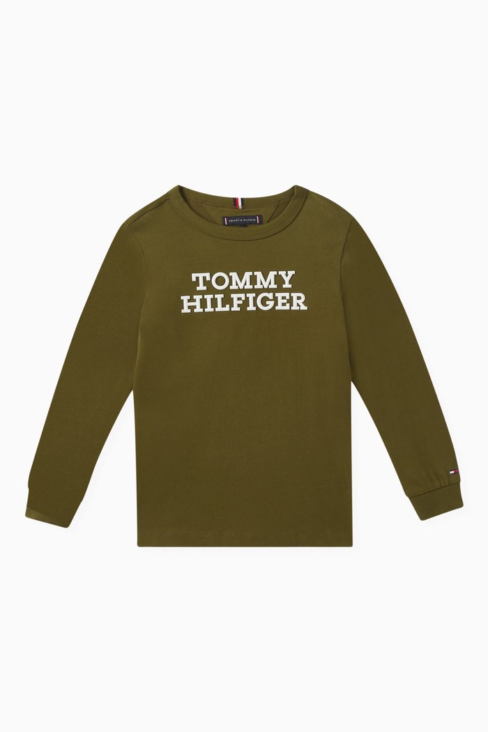 

Logo T-shirt in Cotton-jersey, Green