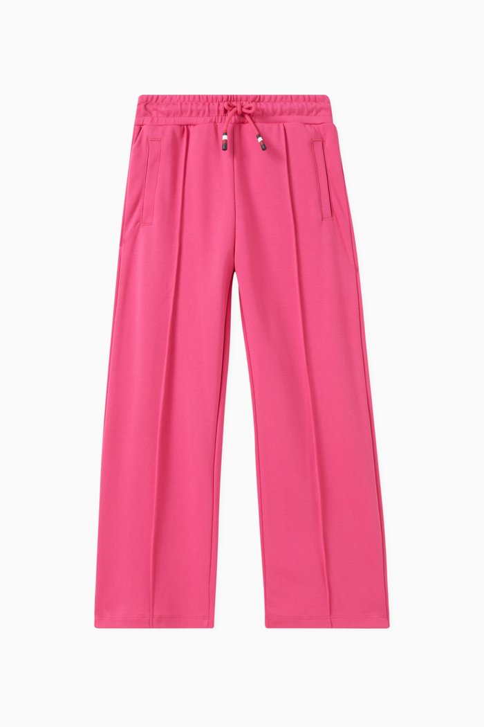 

Wide-leg Sweatpants in Stretch Viscose-blend, Pink