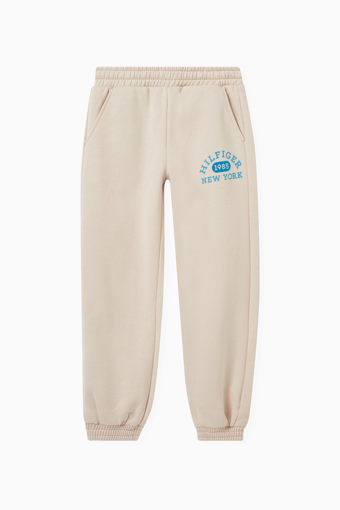 

Varsity Logo Sweatpants in Cotton-fleece, Neutral