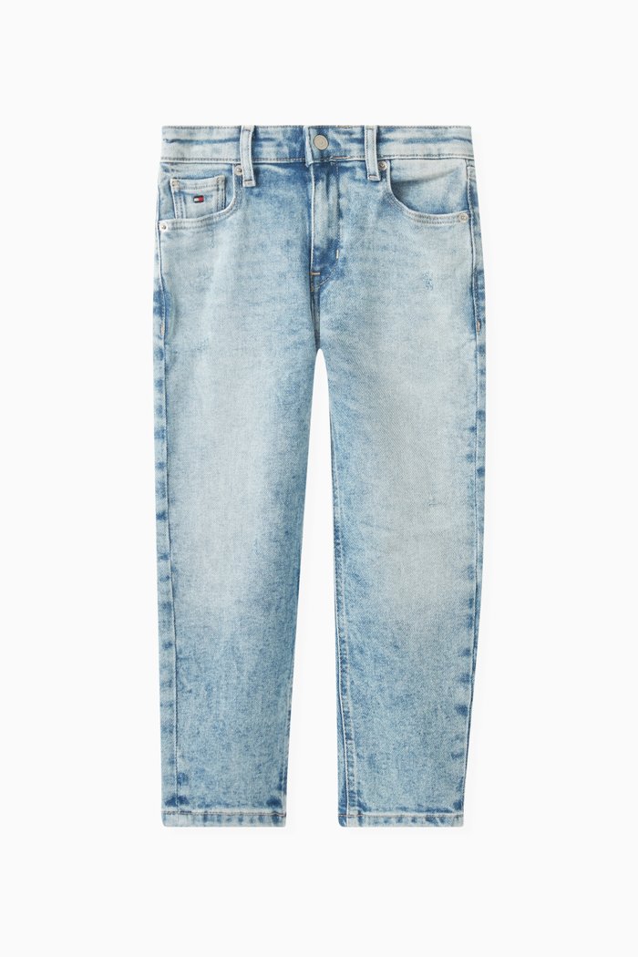 

Archive Faded Jeans in Recycled Stretch-denim, Blue