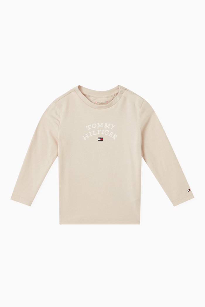 

Logo T-shirt in Stretch-cotton, Neutral