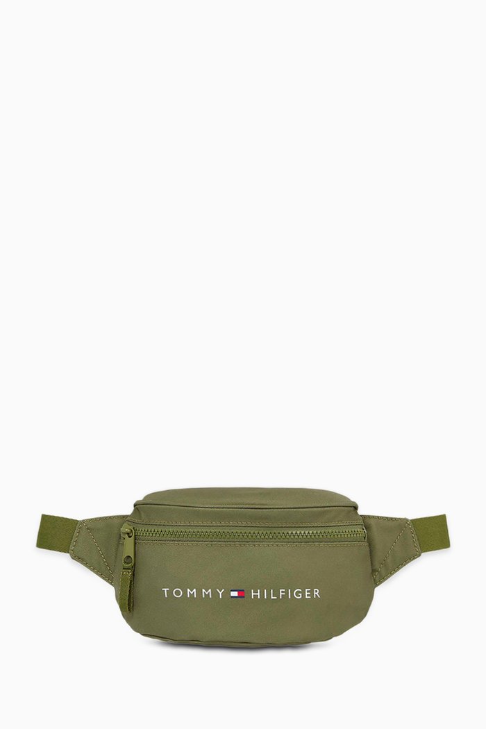 

Logo Belt Bag in Nylon, Green