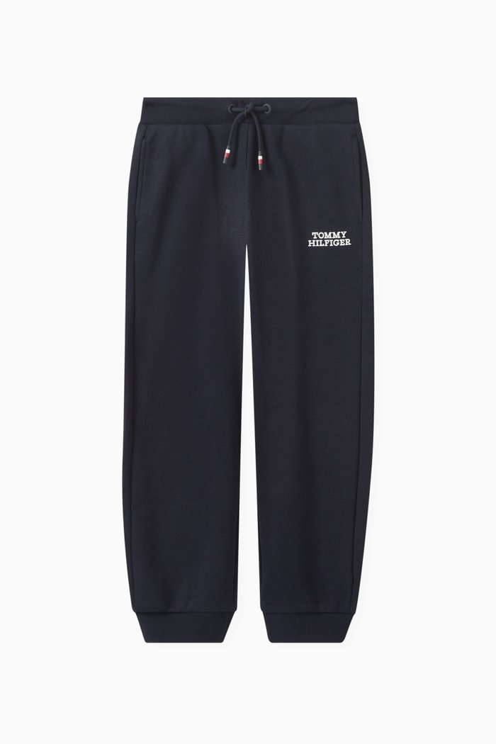 

Logo Cuffed Archive Joggers in Cotton-blend, Blue