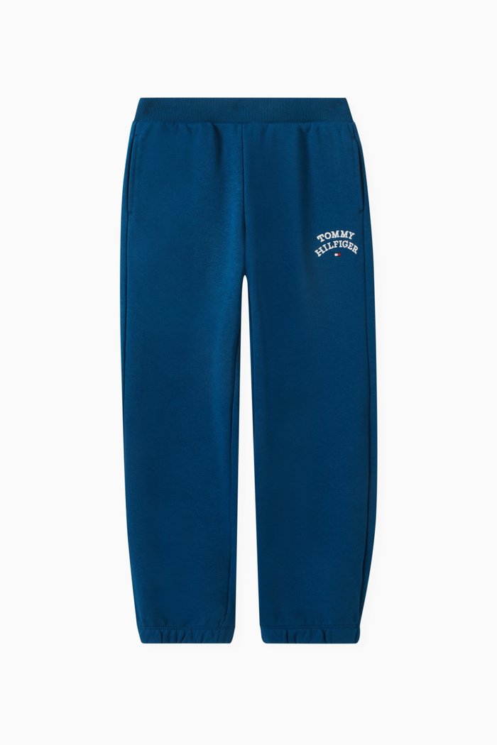 

Flag Logo Sweatpants in Cotton-fleece, Blue