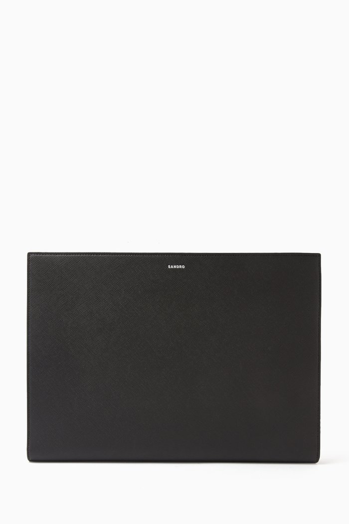 

Portfolio Case in Leather, Black