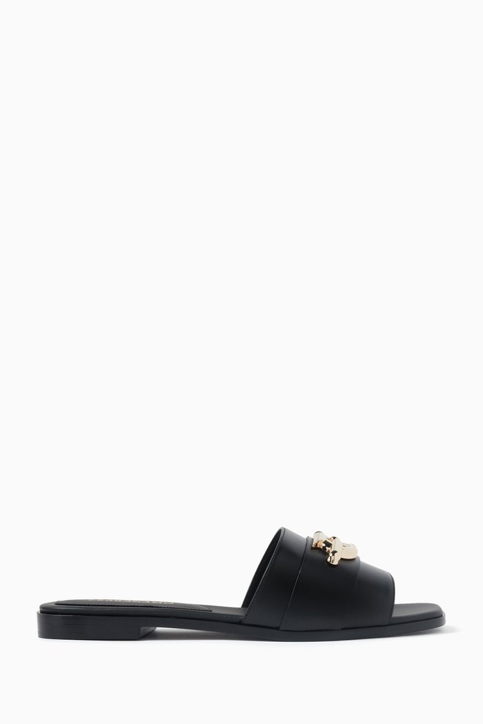 

Priscilla Flats in Nappa Leather, Black
