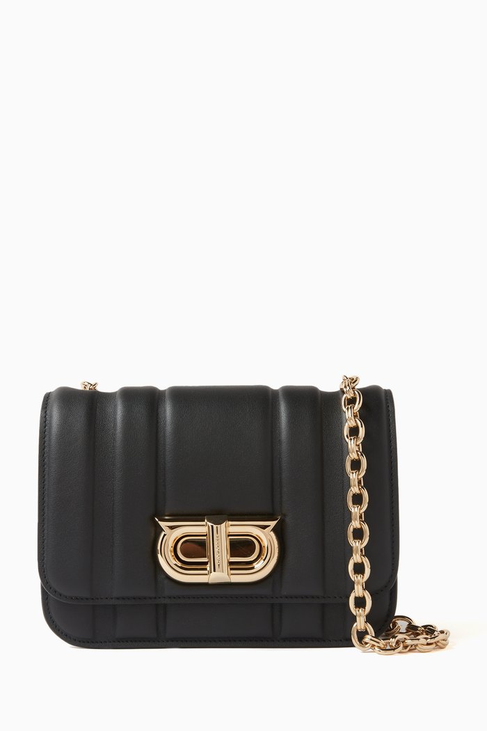 

Mini Bag in Leather, Black