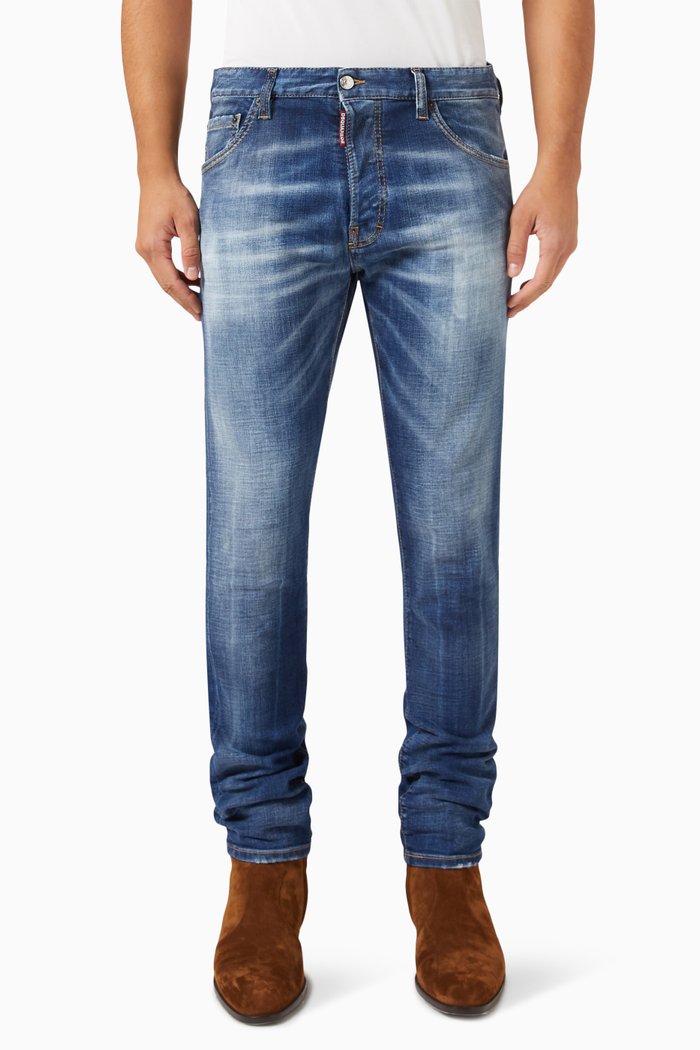 

Cool Guy Jeans in Stretch Denim, Blue