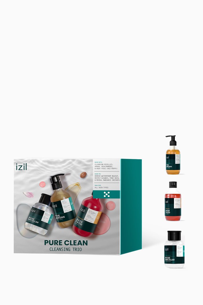 

The Pure Clean Cleansing Trio, Colourless
