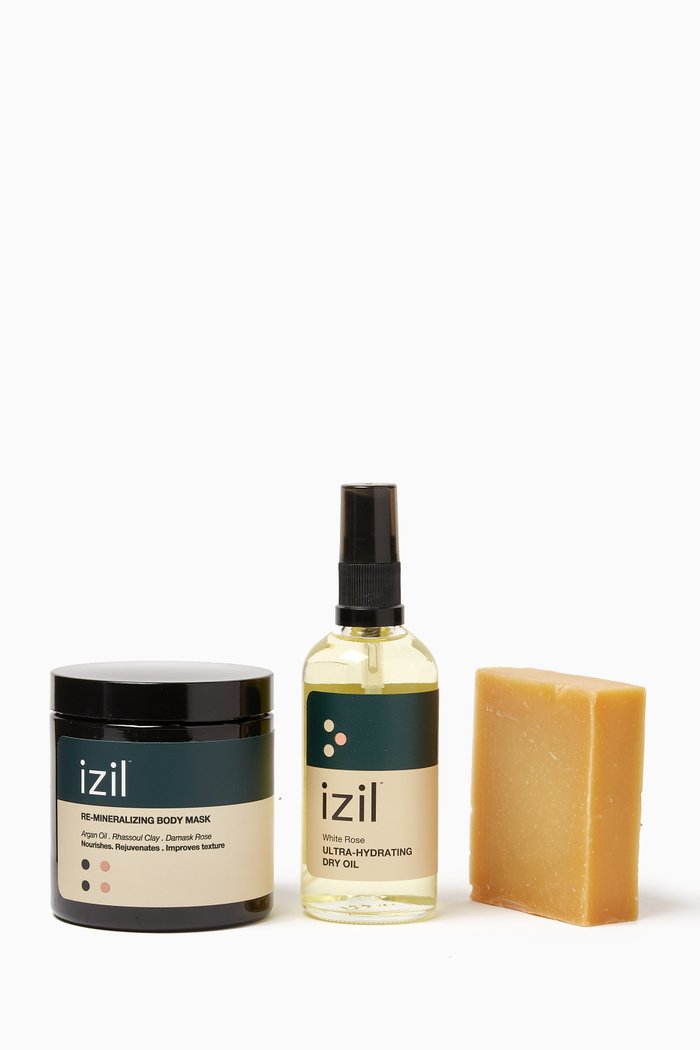 

Hammam Rituals Hydrating Set - White Rose, Colourless