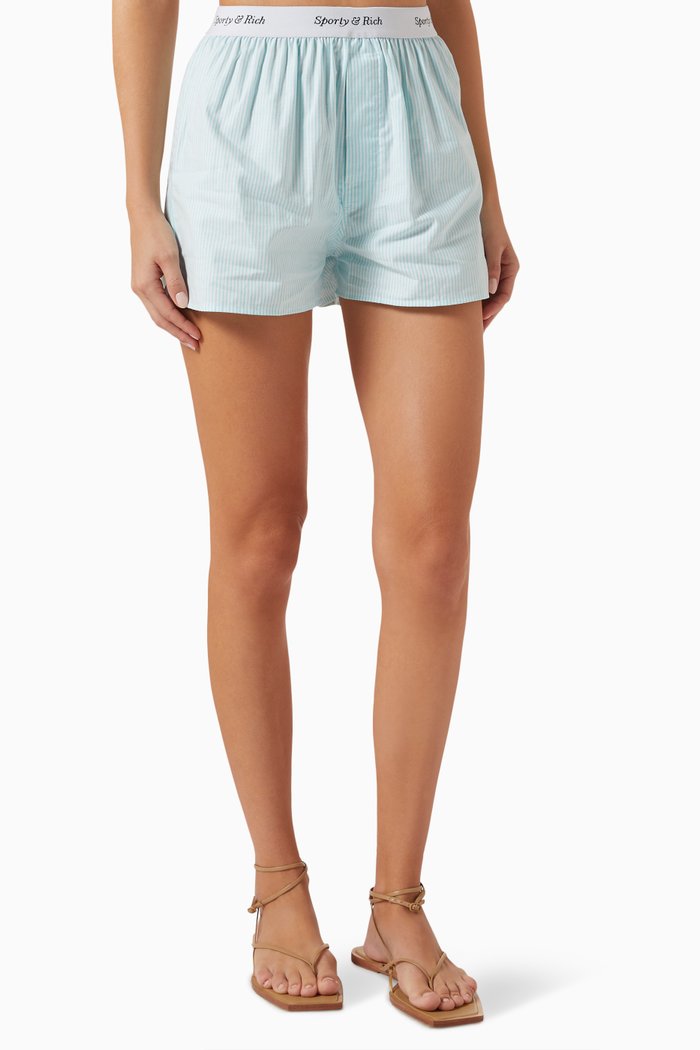 

Boxer Shorts in Cotton, Green