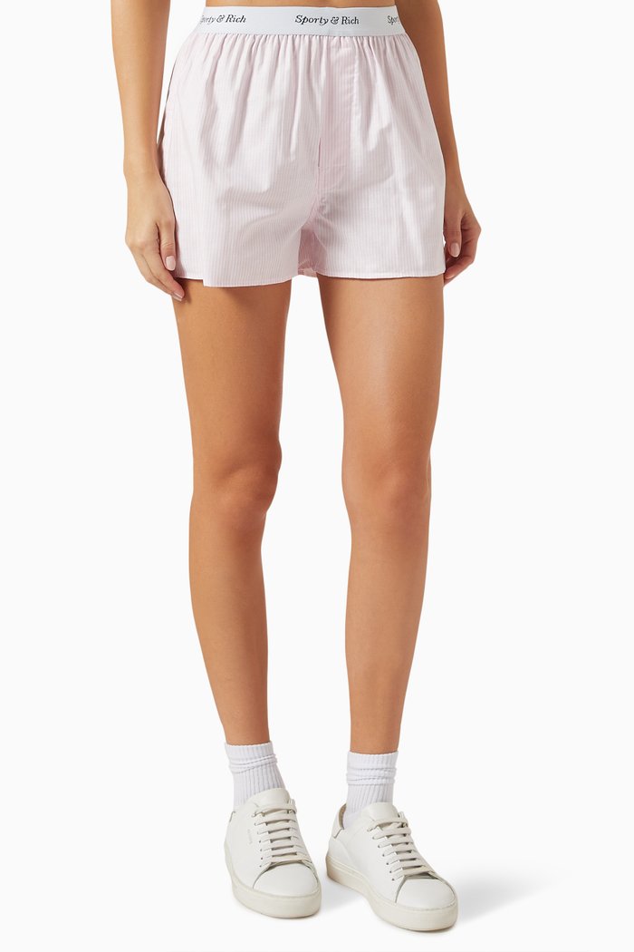 

Boxer Shorts in Cotton, Pink