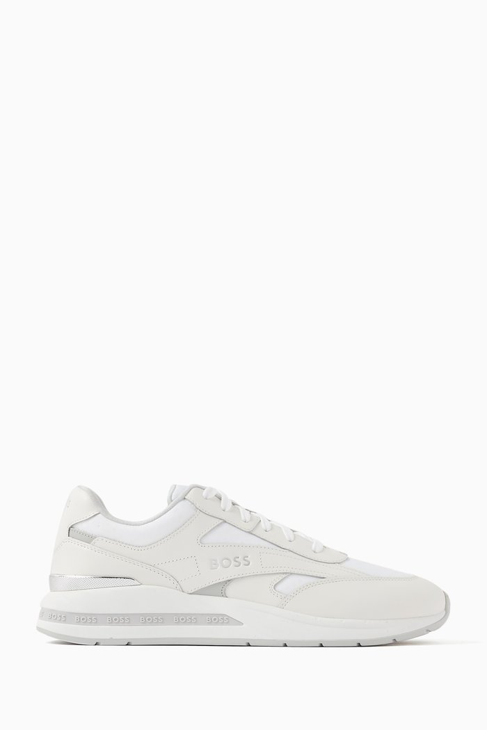 

Kurt Runn Sneakers in Mesh and Synthetic, White
