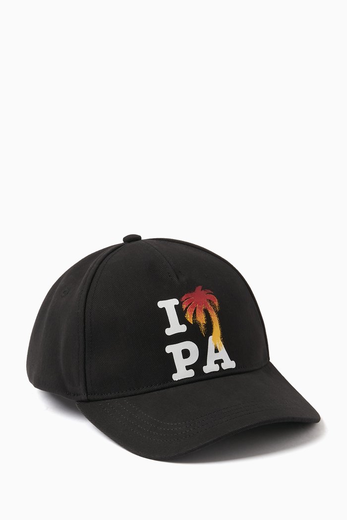 

I Love PA Baseball Cap in Cotton-drill, Black
