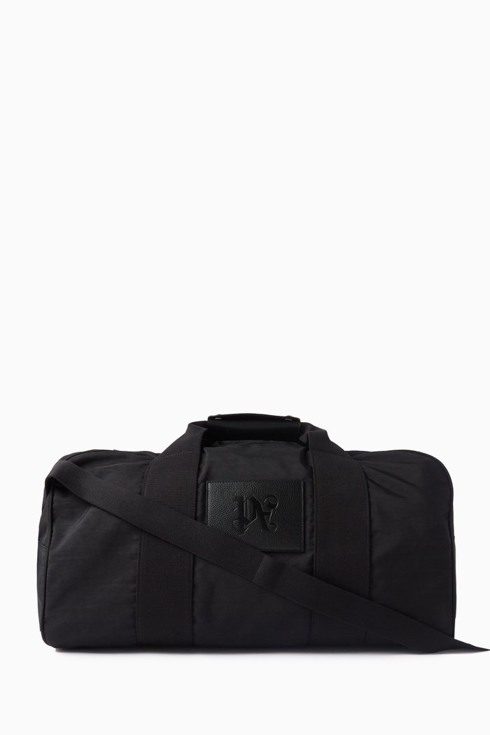 

Monogram Retro Gym Back in Nylon, Black