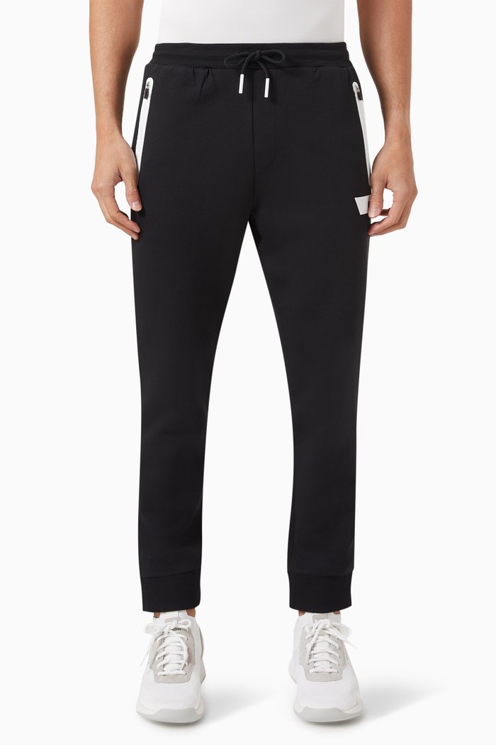 

Hadiko Sweatpants in Stretch-jersey, Black