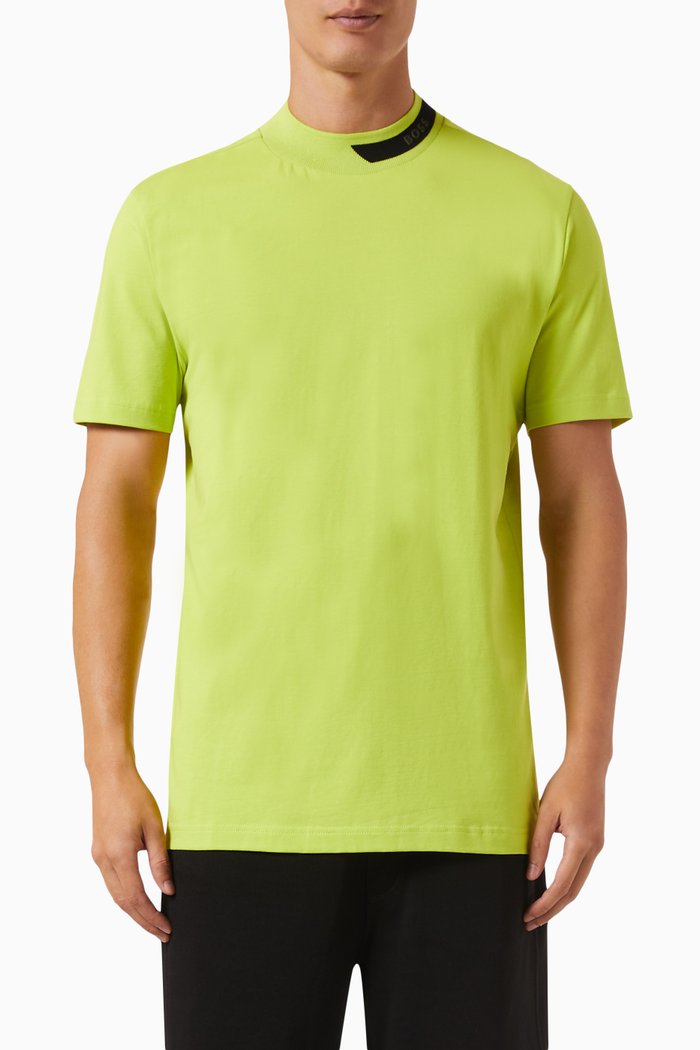 

Logo T-shirt in Cotton Jersey, Green