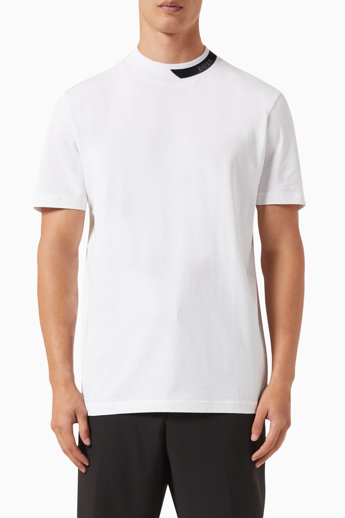 

Logo T-shirt in Cotton Jersey, White