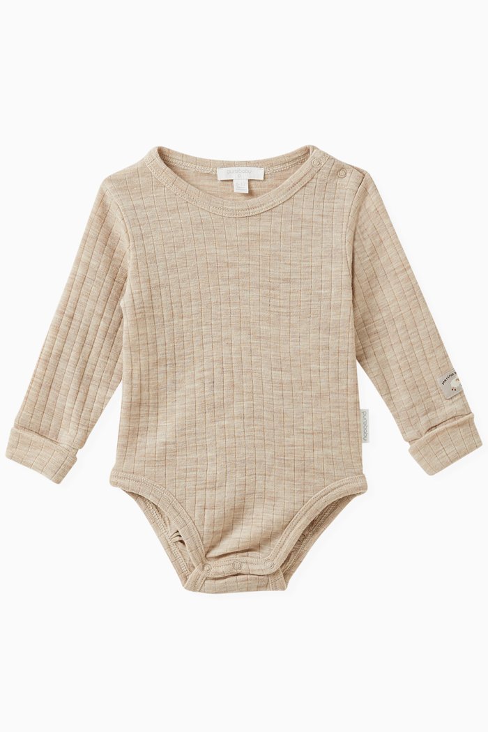 

Bodysuit in Organic Cotton, Neutral