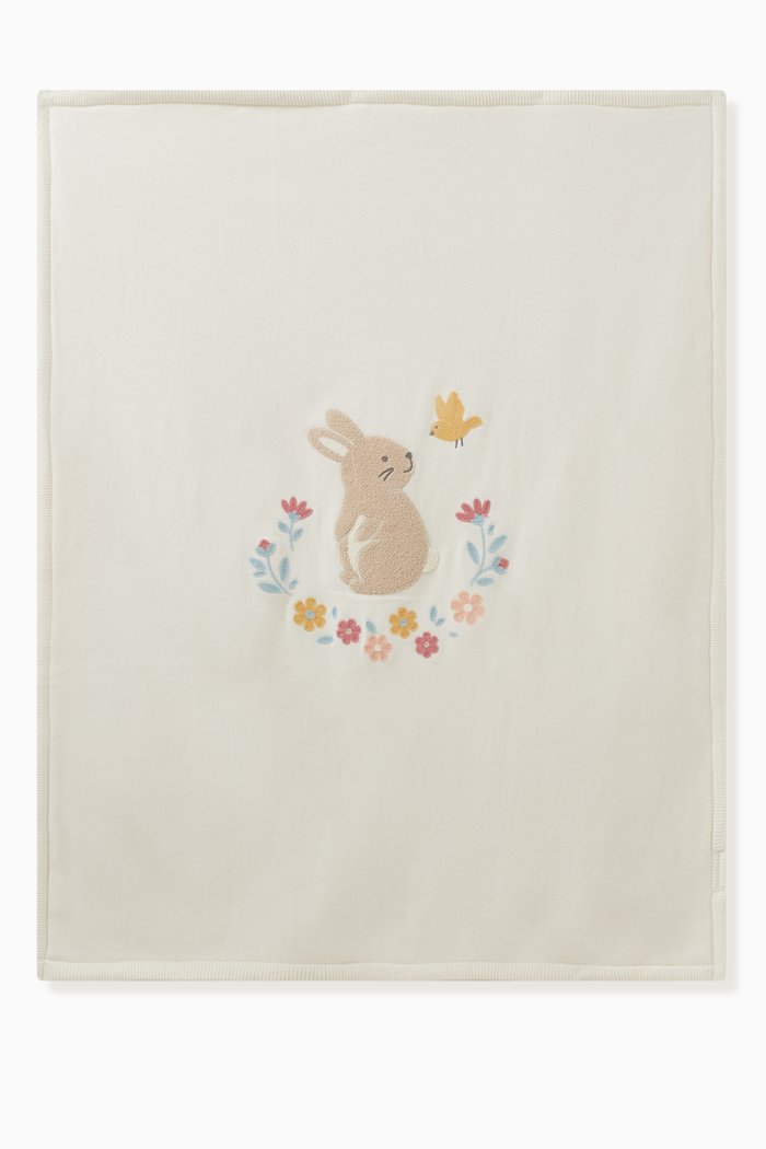 

Embroidered Baby Blanket, Multicolour