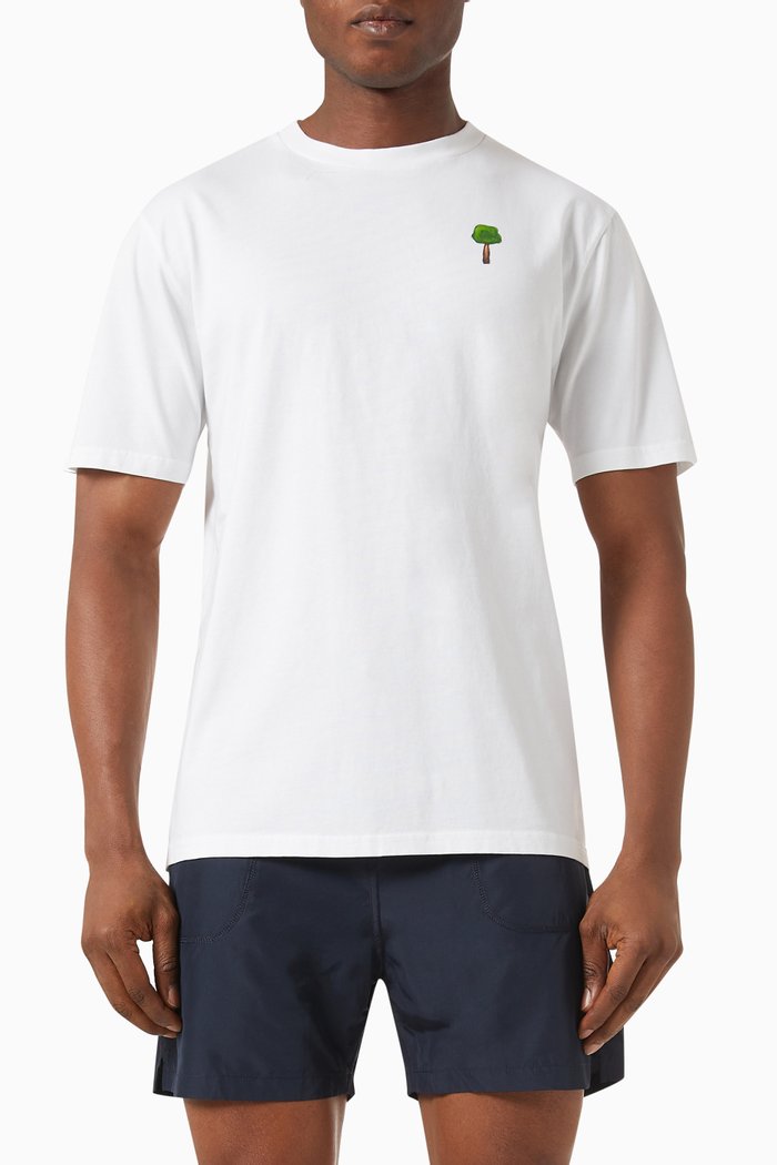 

Cedar T-shirt in Organic Cotton, White