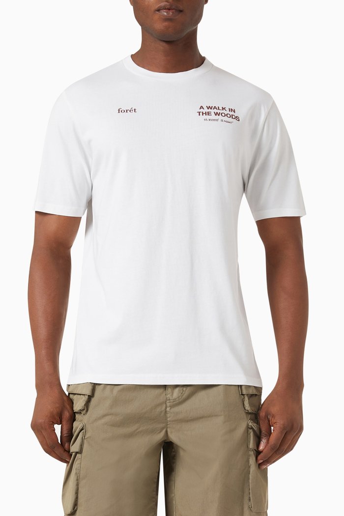 

Culture T-shirt in Organic Cotton, White