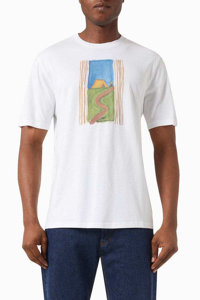 

Nomad T-shirt in Organic Cotton, White