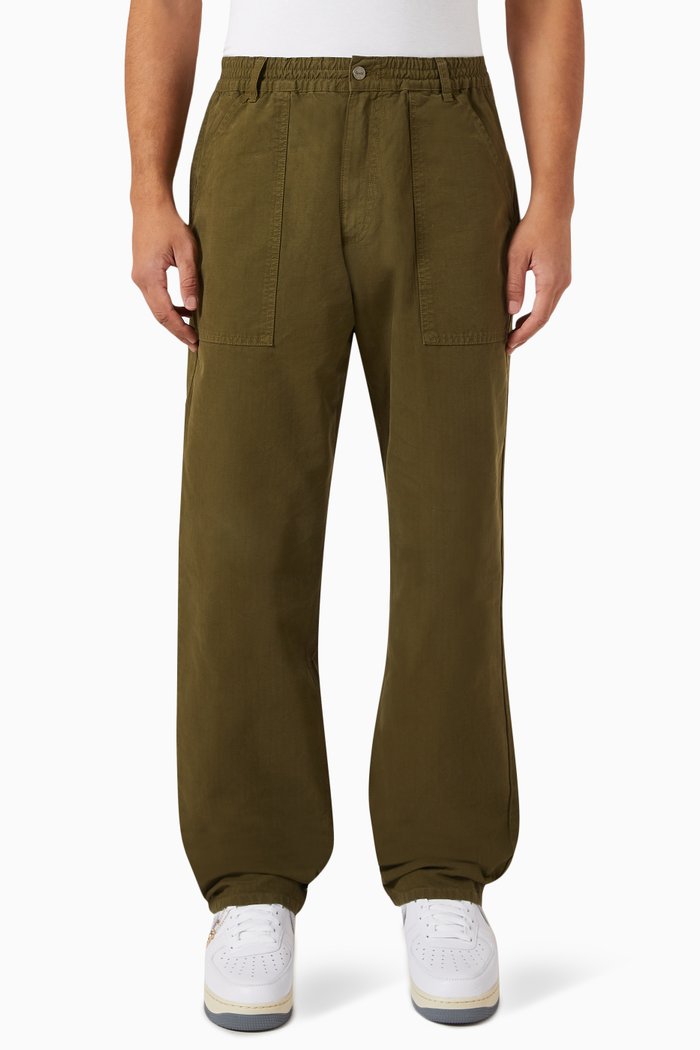 

Sienna Pants in Organic-cotton, Green