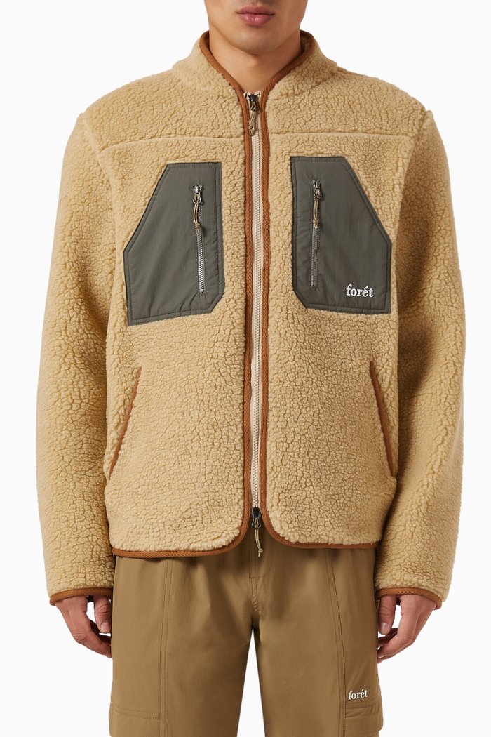 

Aurora Jacket in Sherpa-fleece, Neutral