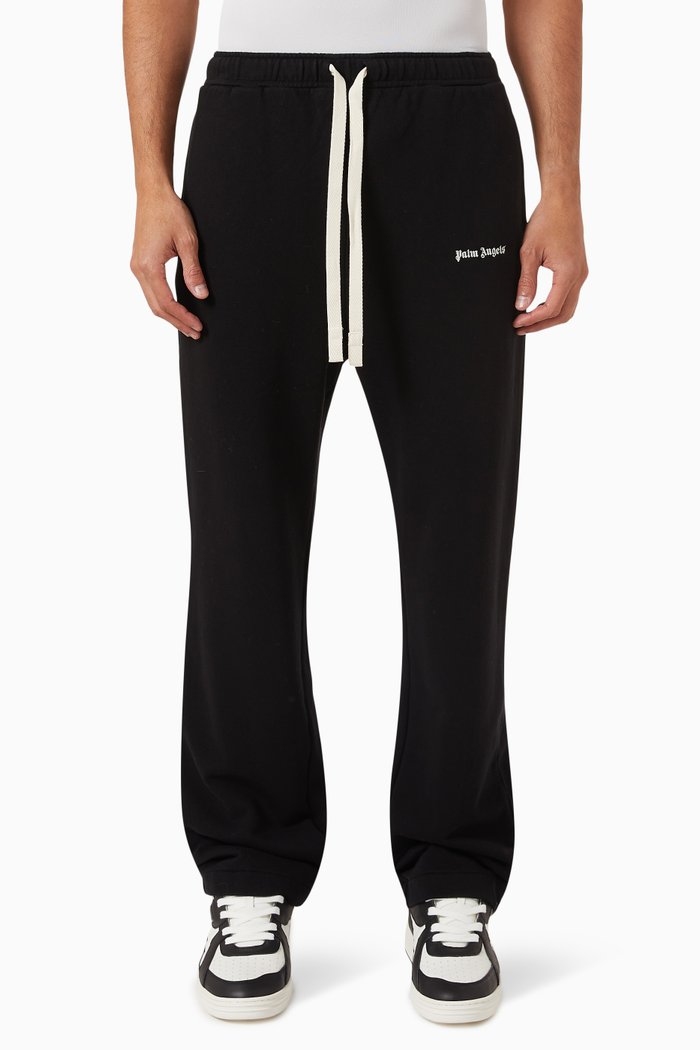 

Logo Slim-fit Sweatpants in Cotton, Black