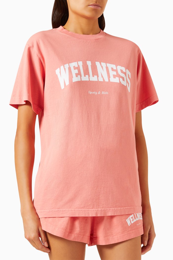 

Wellness Ivy T-shirt in Cotton-jersey, Orange