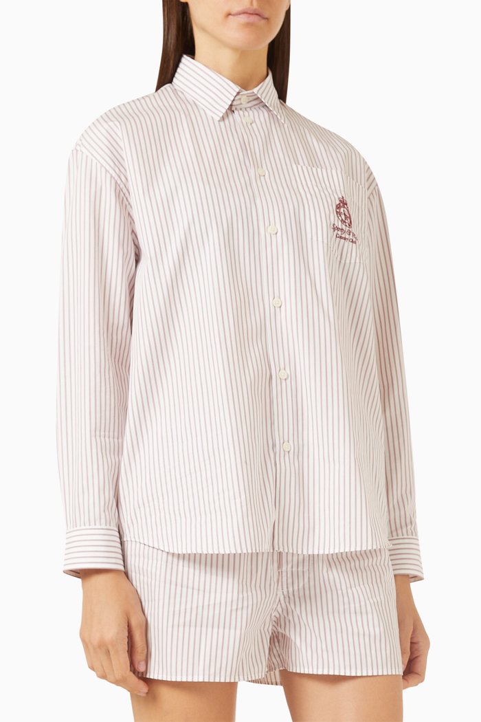 

Crown Oversized Shirt, White