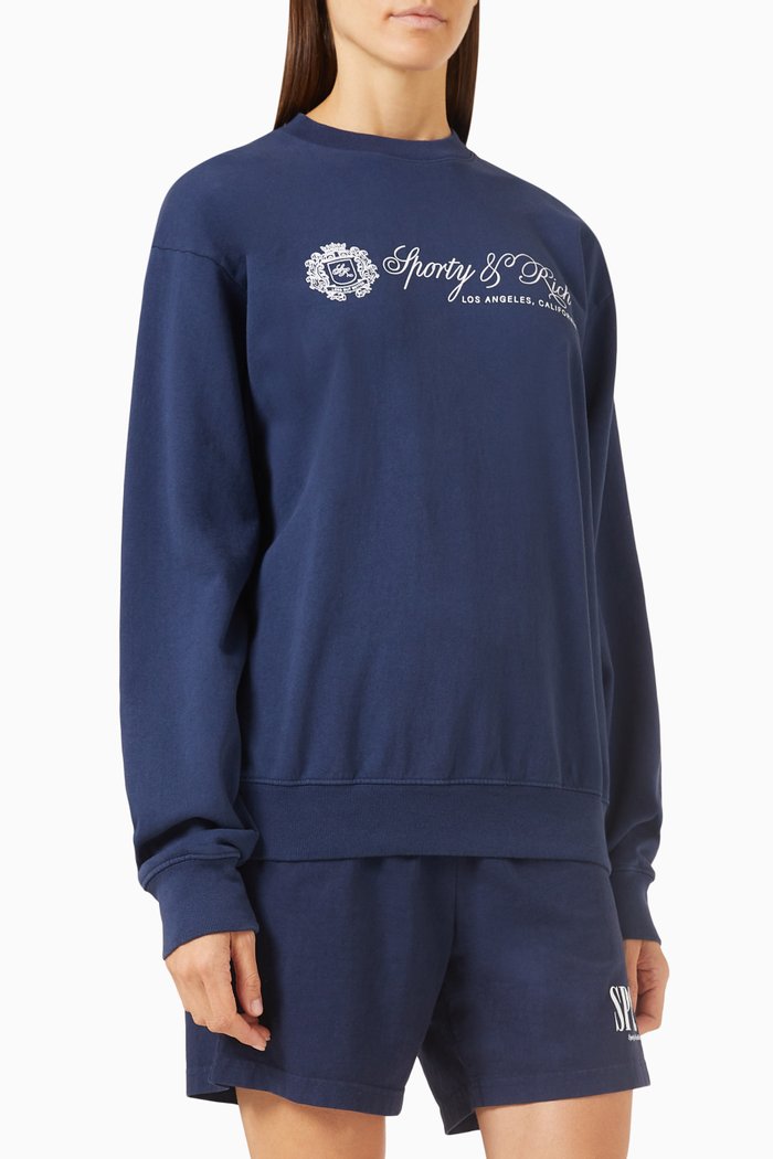 

Regal Sweatshirt in Jersey, Blue