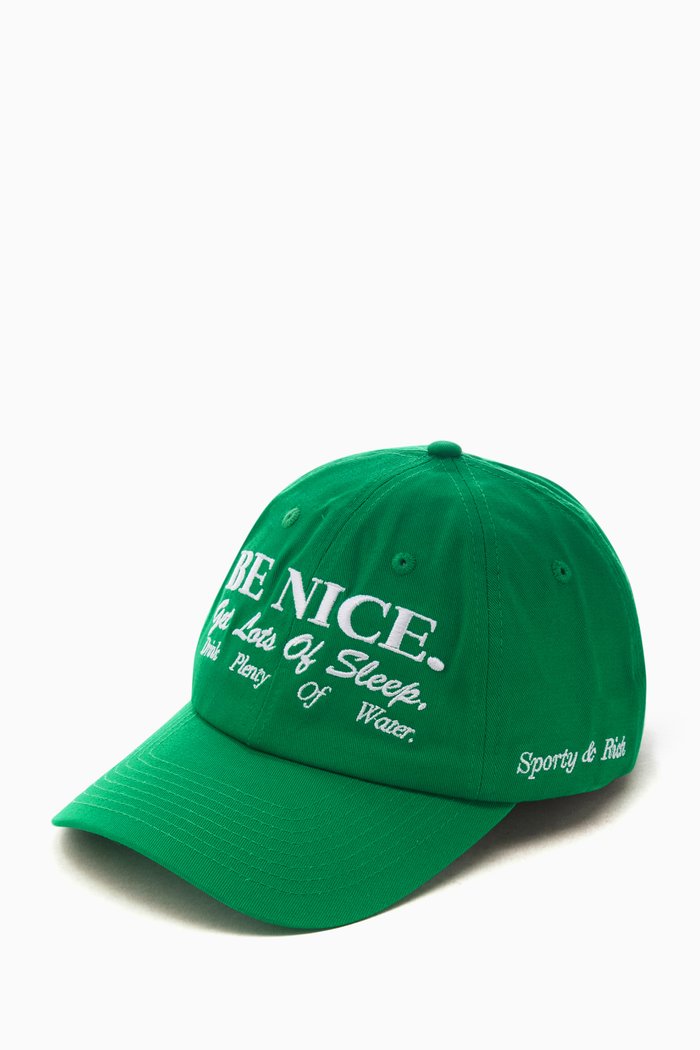 

Be Nice Hat in Cotton-twill, Green