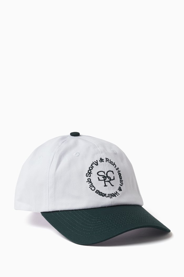 

SRHWC Logo-embroidered Hat in Cotton-twill, White
