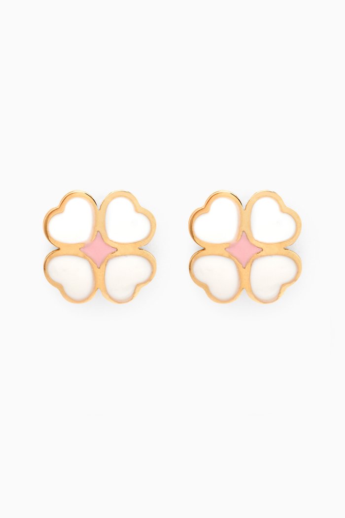 

Heart Petal Earrings in 18kt Yellow Gold