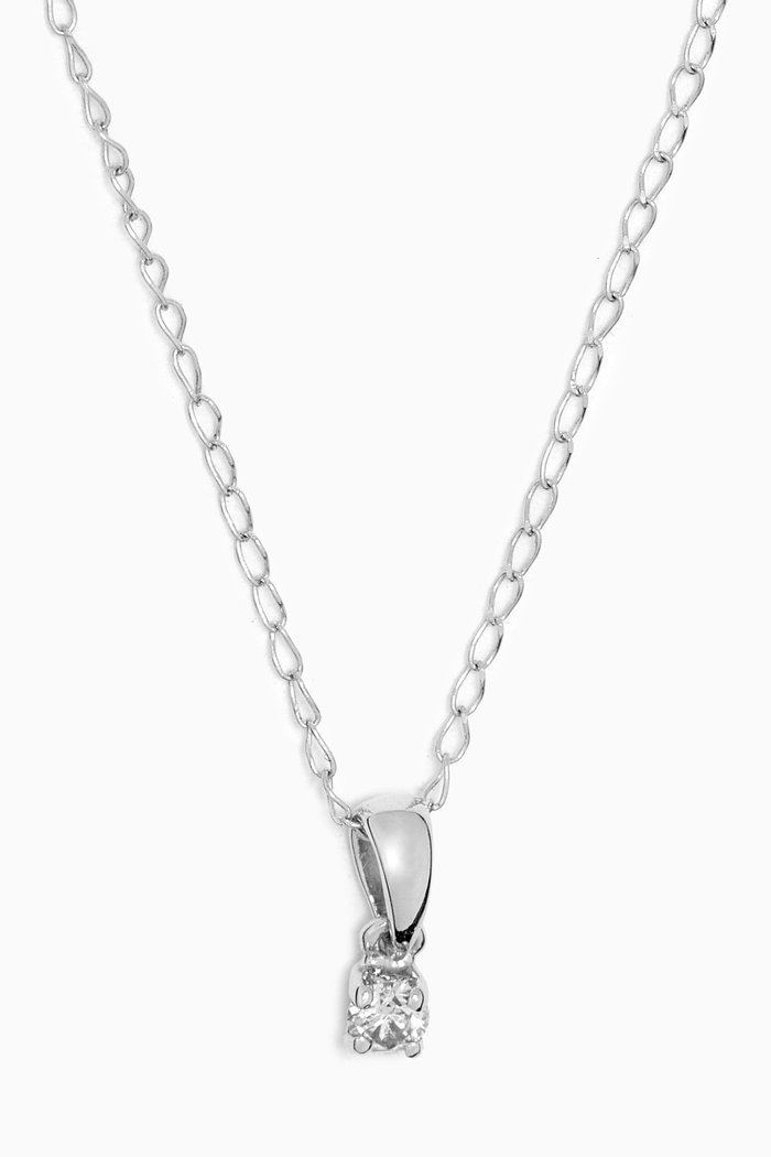 

Diamond Necklace in 18kt White Gold
