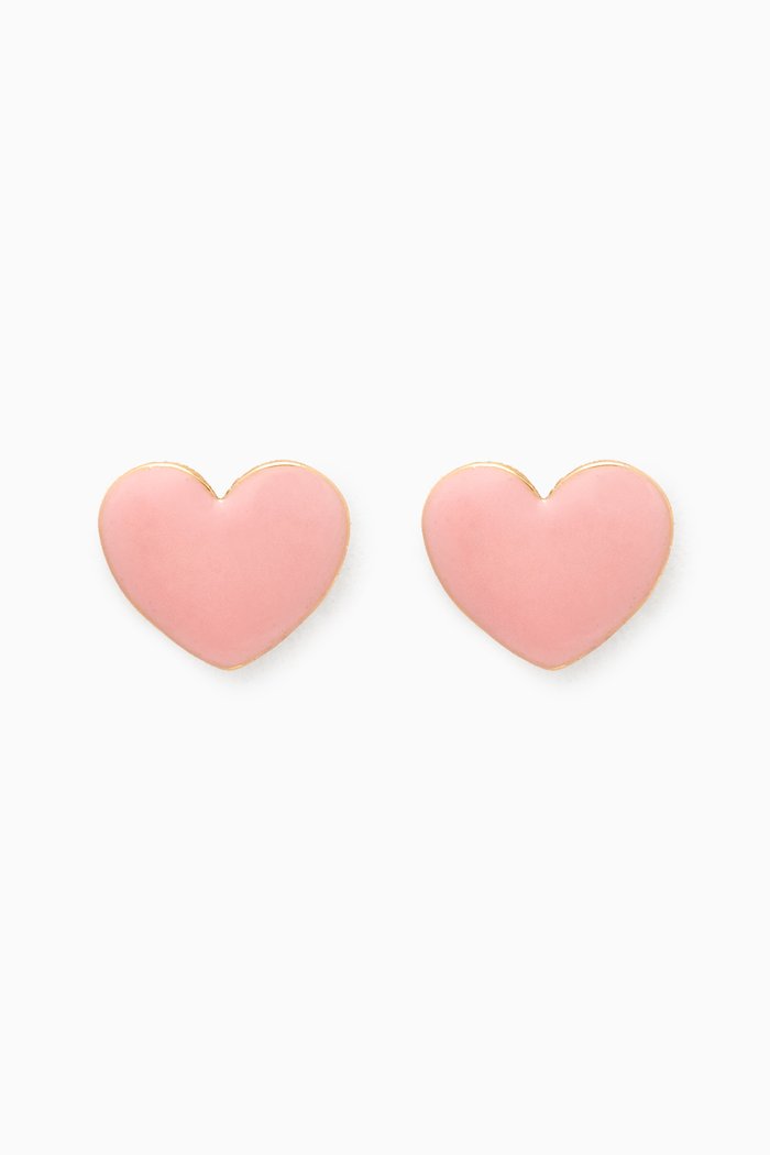 

Heart Earrings in 18kt Yellow Gold