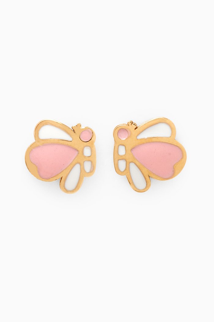 

Butterflies Earrings in 18kt Yellow Gold