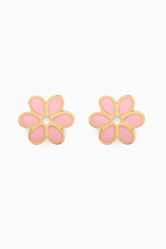 

Tulip Earrings in 18kt Yellow Gold