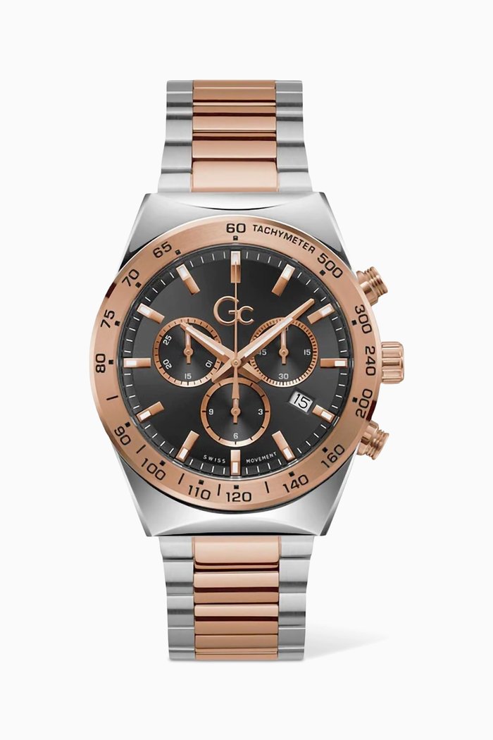 Clubhouse Watch in Stainless Steel, 41mm, Black