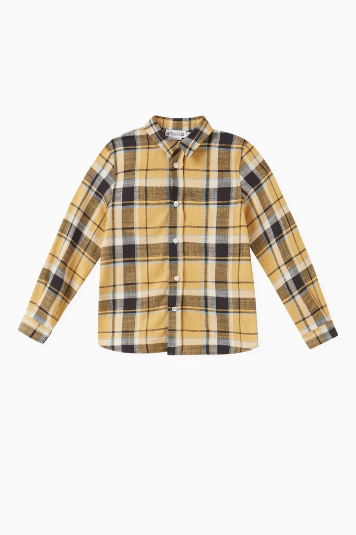 

Daho Shirt in Cotton, Yellow