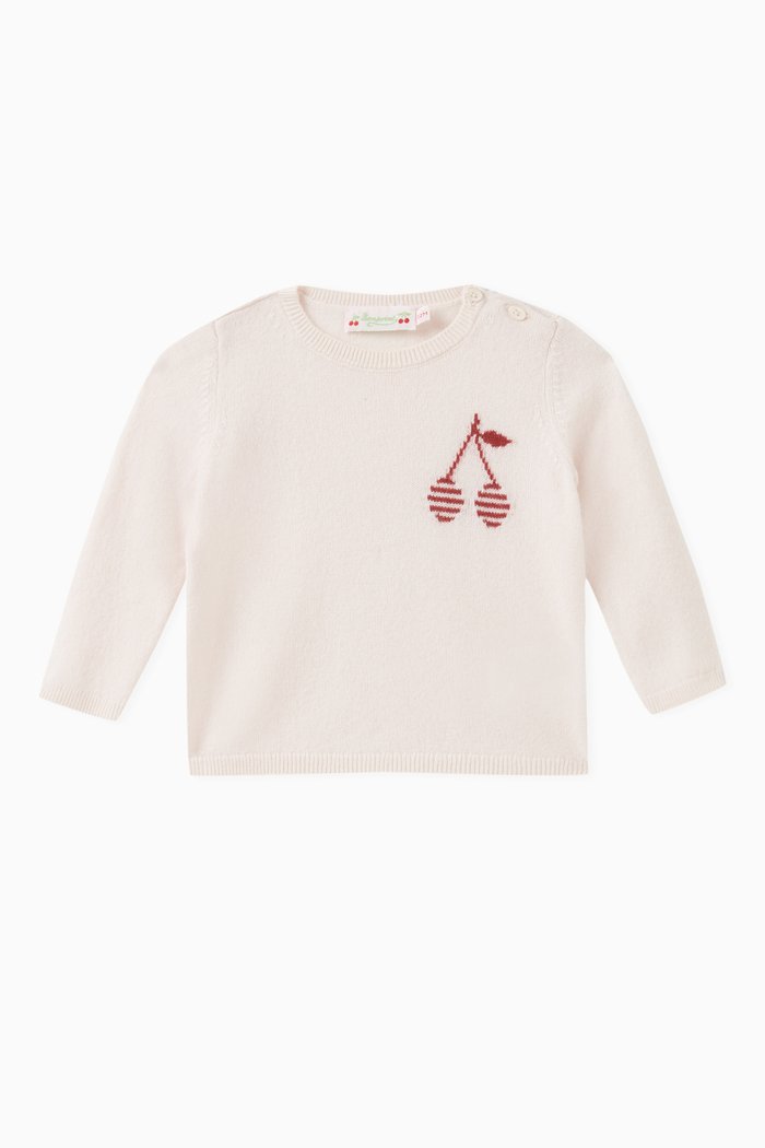 

Celly Sweater in Cashmere, Pink