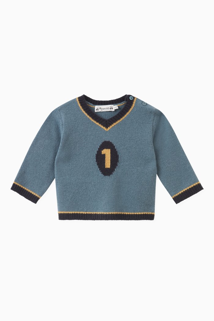 

Turbo Sweatshirt in Cashmere, Blue