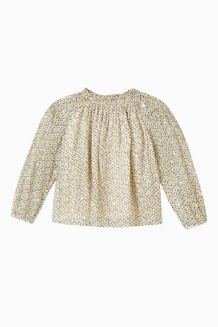 

Blandine Blouse in Silk-Blend, Multicolour