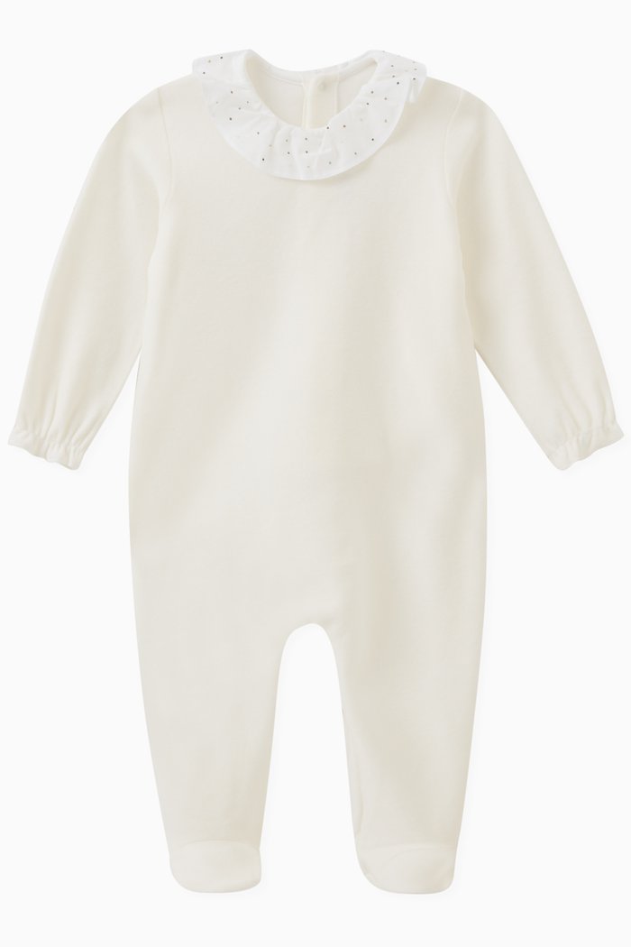 

Tijane Pyjamas in Cotton-blend Terry, White