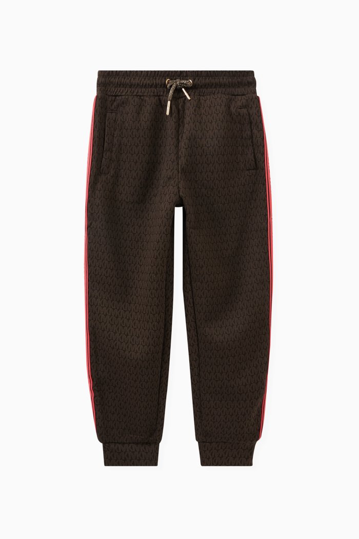 

All-over Logo Sweatpants, Brown