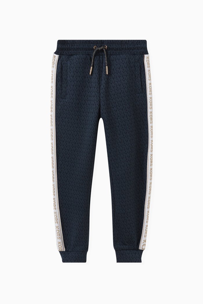 All-over Logo Sweatpants, Blue