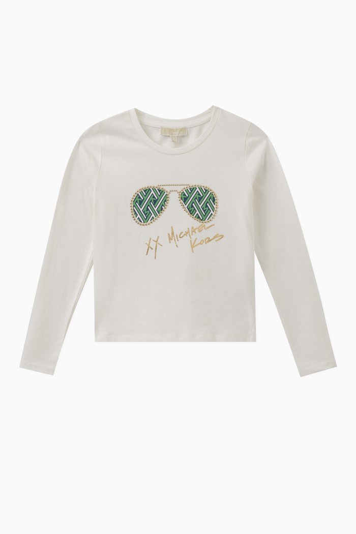 

Logo T-shirt in Cotton, Neutral