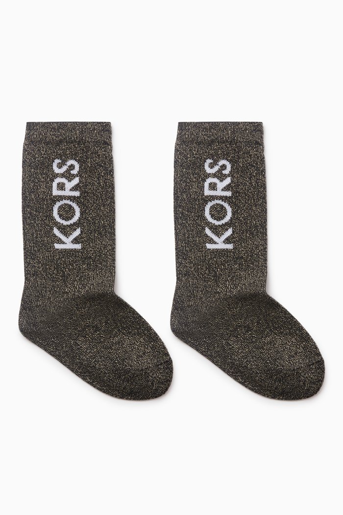 

Logo Socks in Cotton-blend, Black